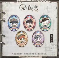 到明天去 橢圓徽章