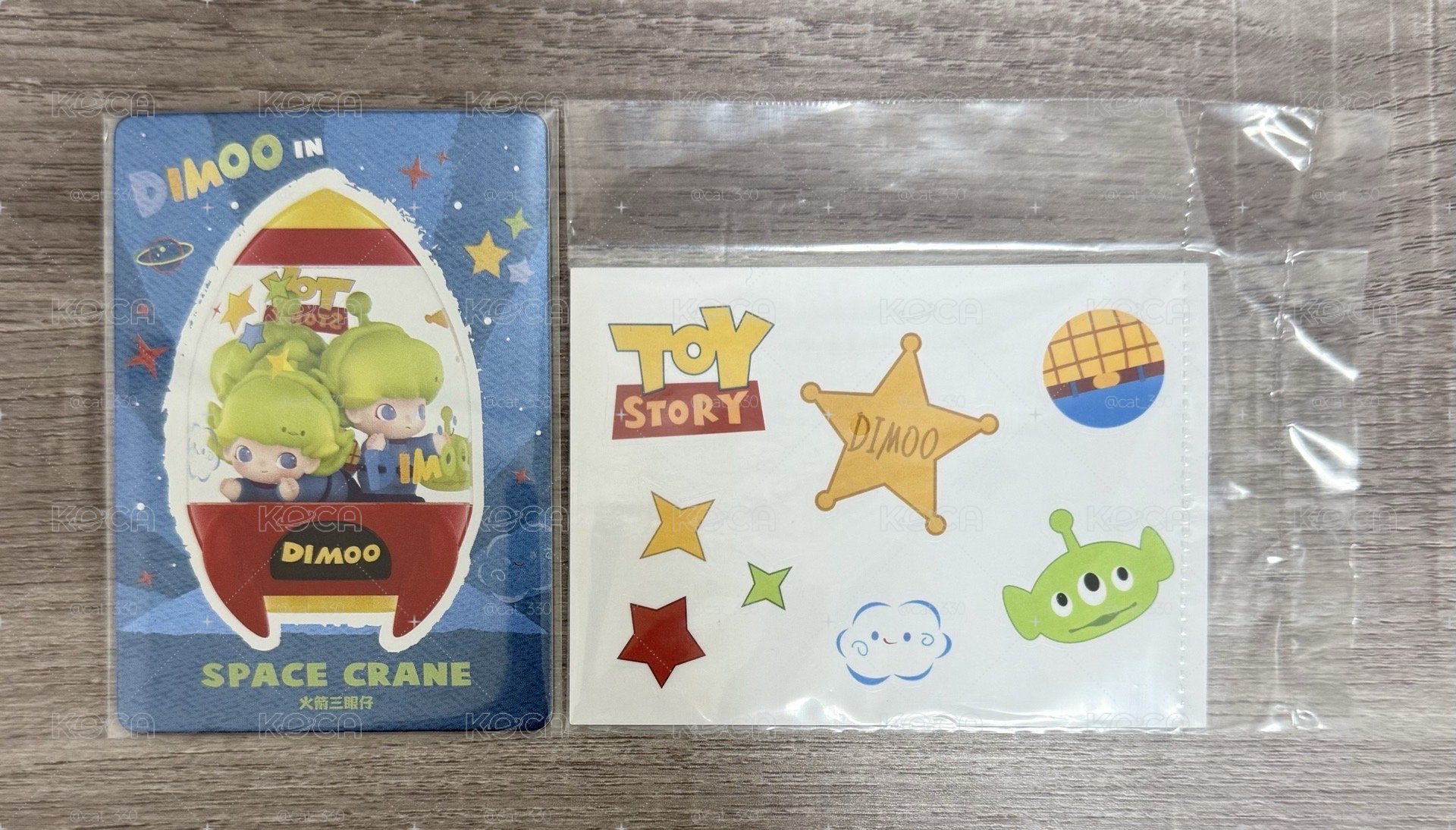 (已拆)DIMOO WORLD × PIXAR皮克斯聯名系列盲盒 -隱藏