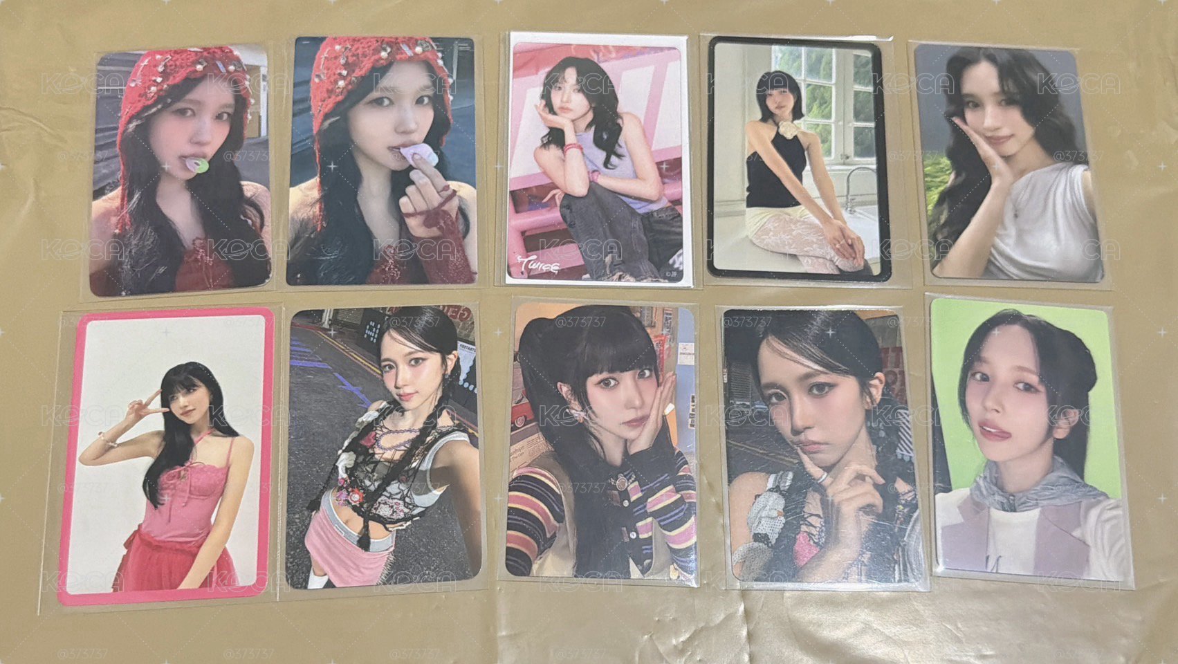 TWICE 南卡 10張