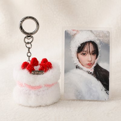 現貨 Winter 冬 26生日蛋糕吊飾小卡組