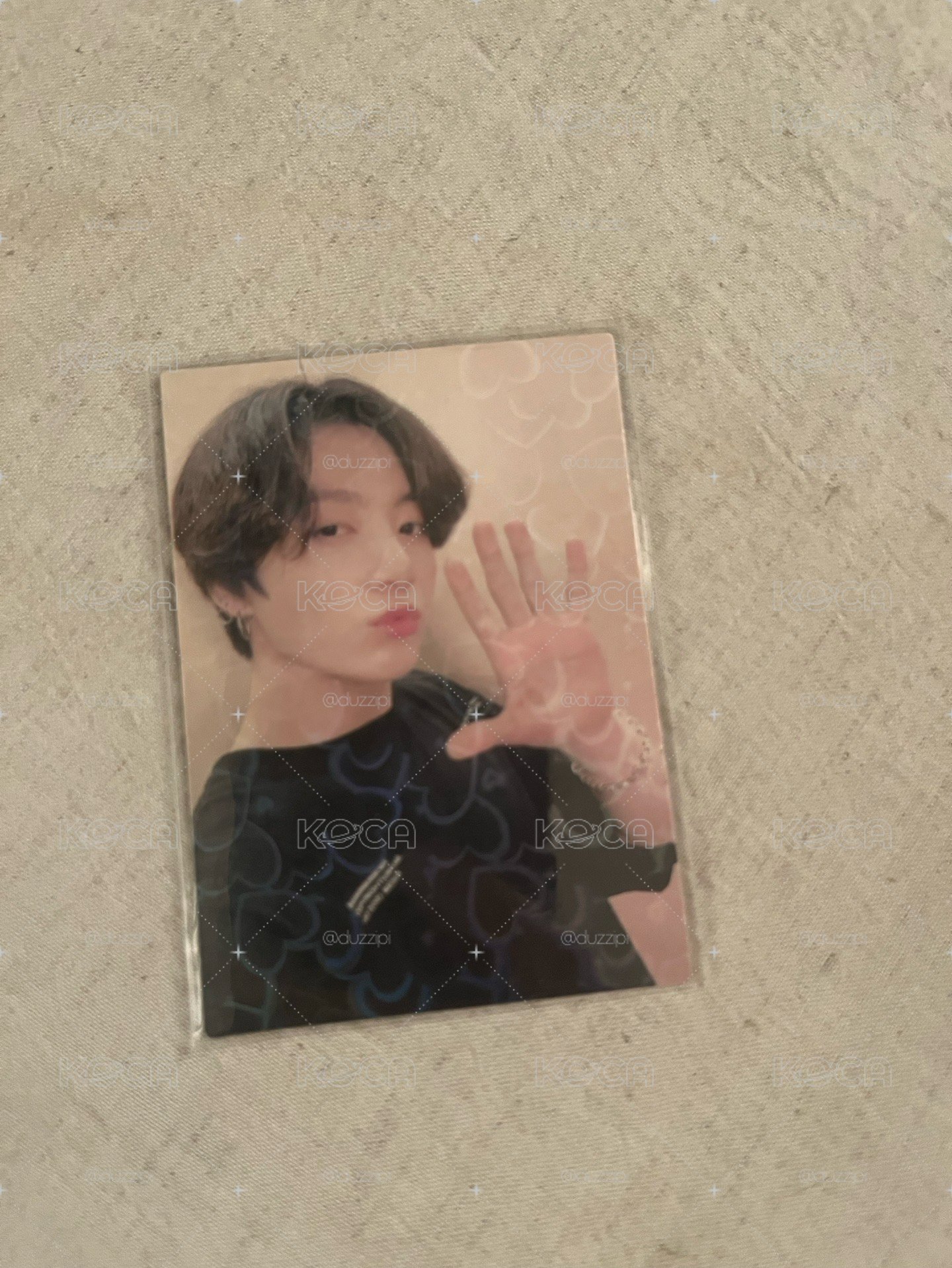 (已保留,請勿下單謝謝)BTS 柾國 日咖續會 愛心閃卡