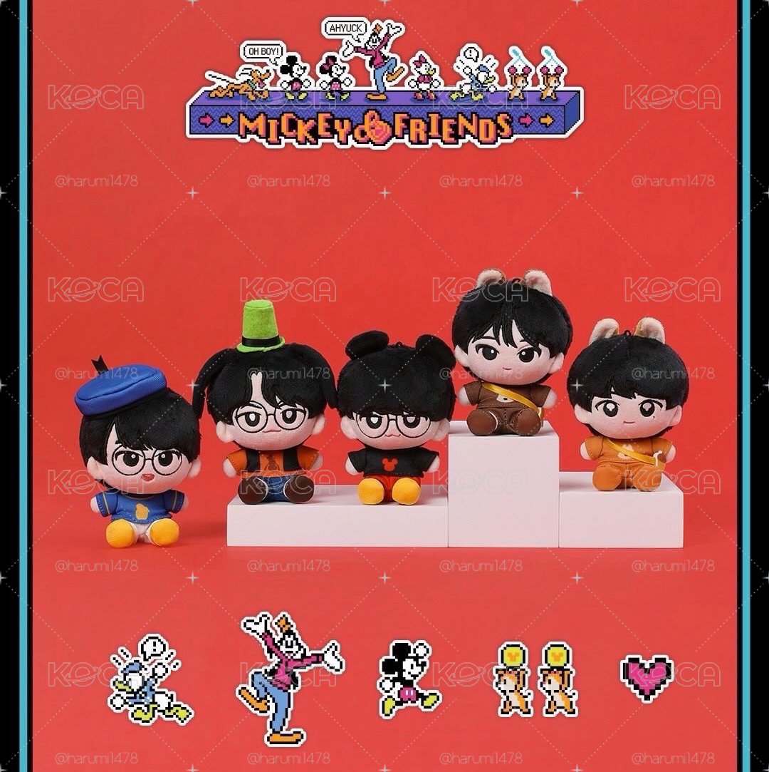 T1 ✖️Disney系列 全收五位成員
