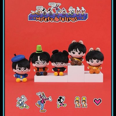 T1 ✖️Disney系列 全收五位成員