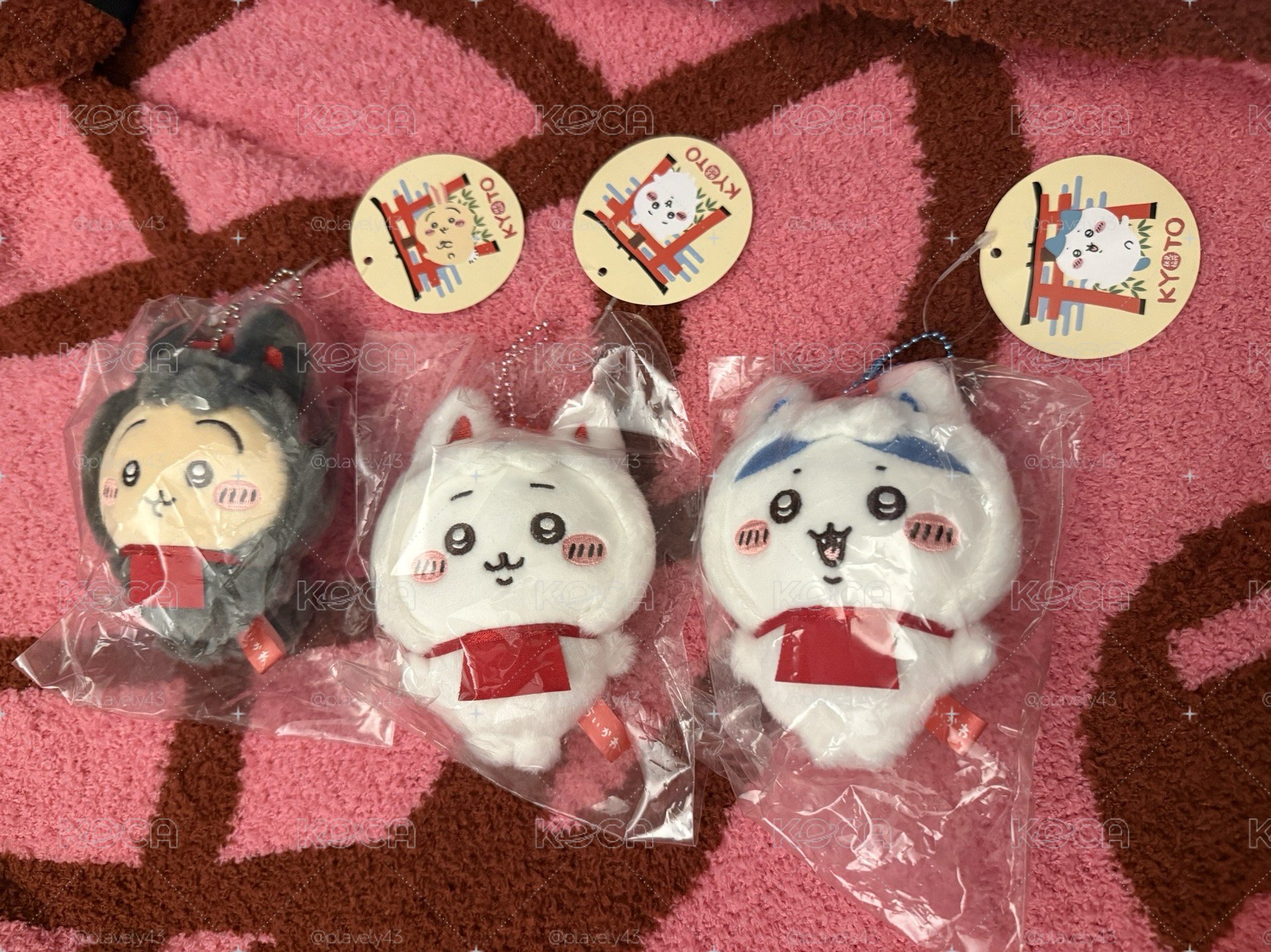 稻荷吊娃兔兔小八吉伊有原袋吊牌