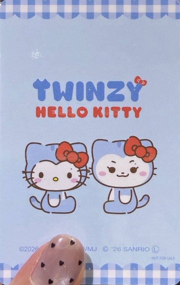 TWINZY × Hello Kitty 塔店 滿額卡  背面