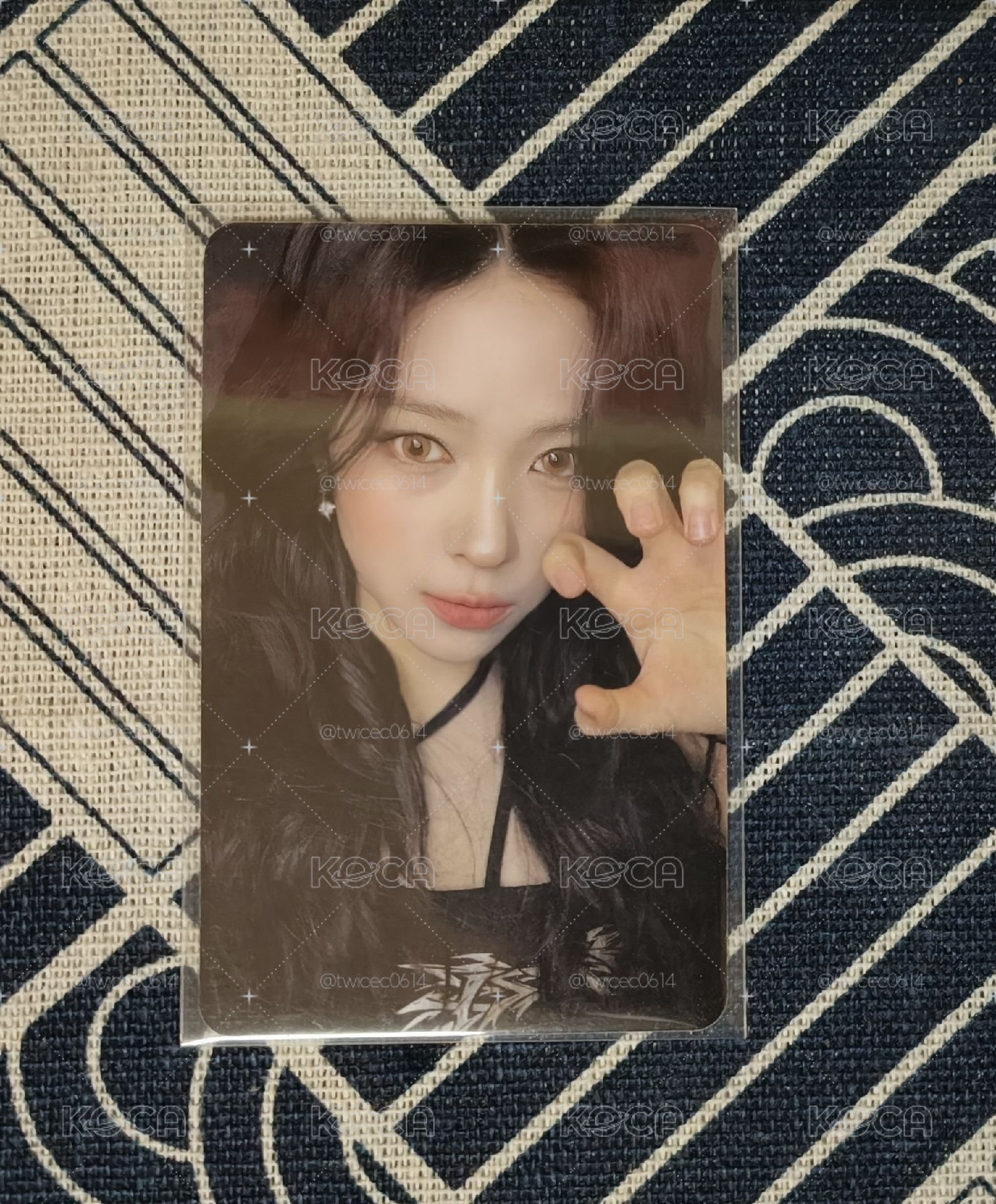 itzy 貓抓幸運卡留