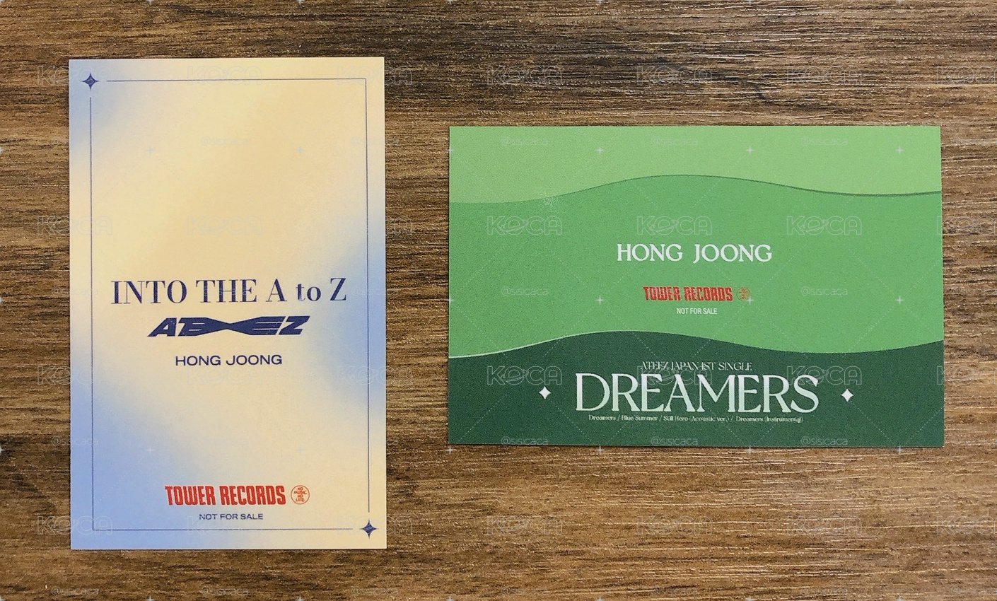 金弘中 日專 DREAMERS / Into the A to Z(塔店) 滿額卡