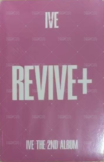 REVIVE+ 京東 簽售卡  背面