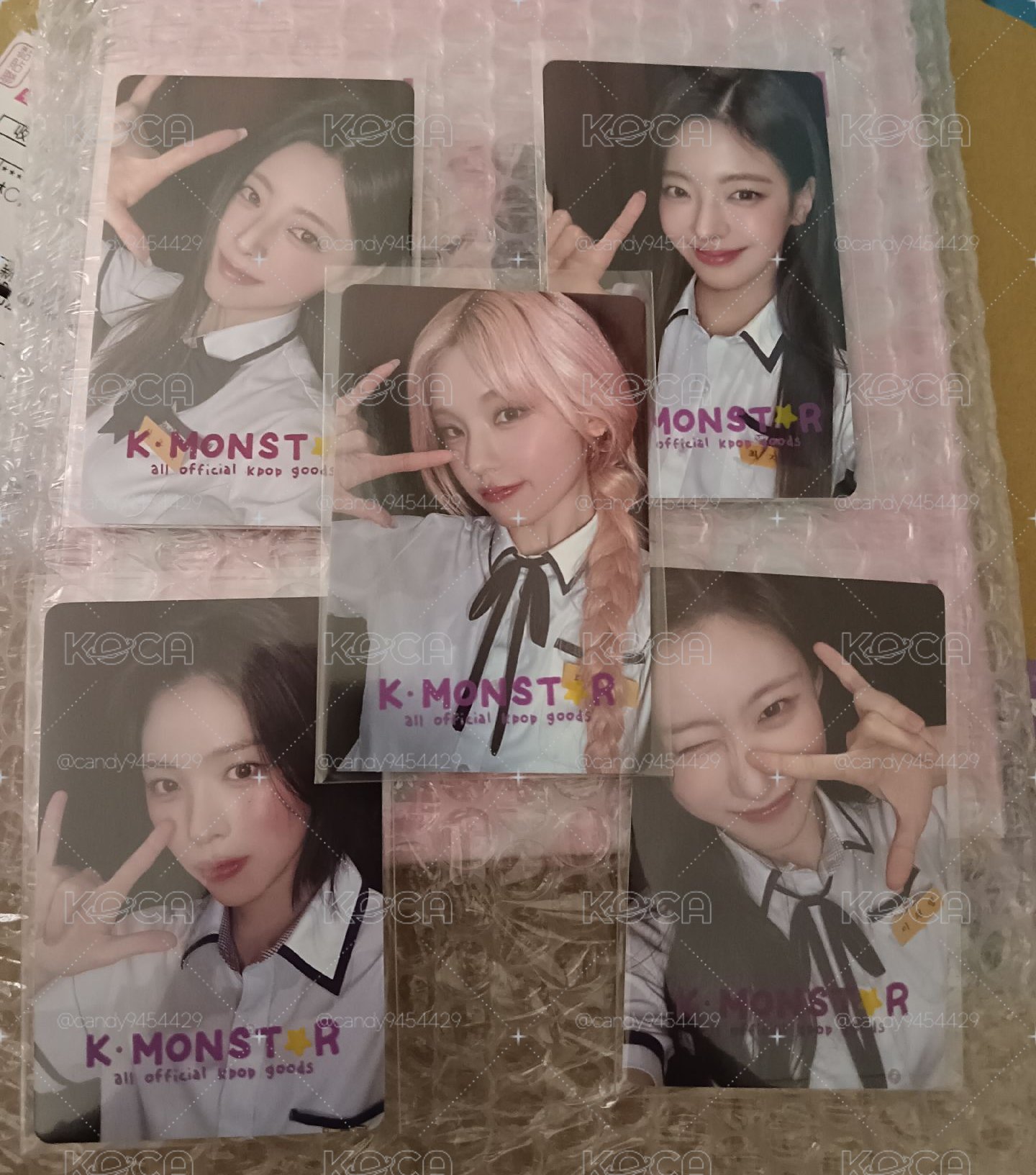 ［ITZY］KM線下簽售特典 5卡5專
