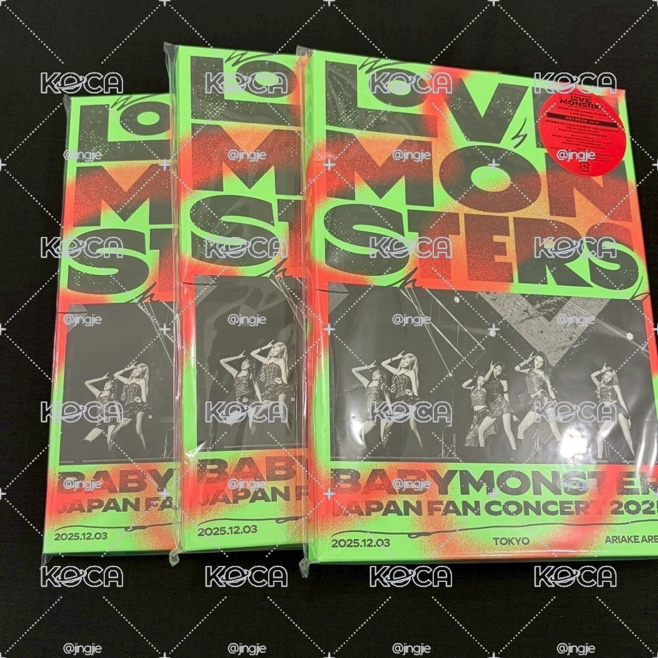 BABYMONSTER｜LOVE MONSTERS 藍光初回限定盤 未拆