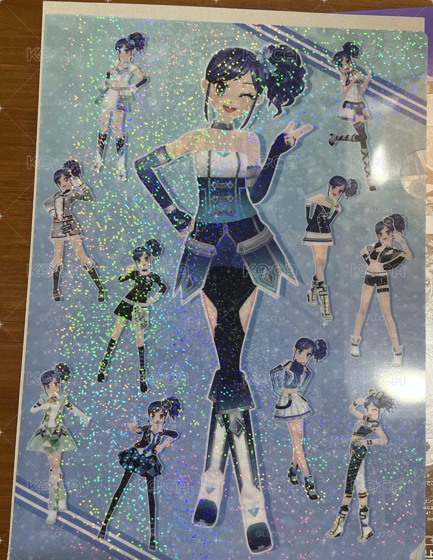 偶像學園 扭蛋資料夾