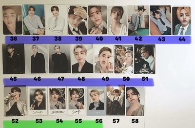 出Seventeen 卡！多喆奎碩（請看內文
