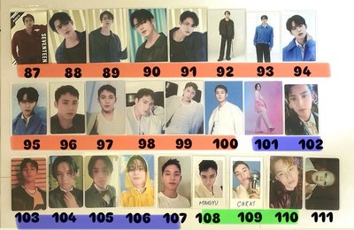出Seventeen 卡！多喆奎碩（請看內文