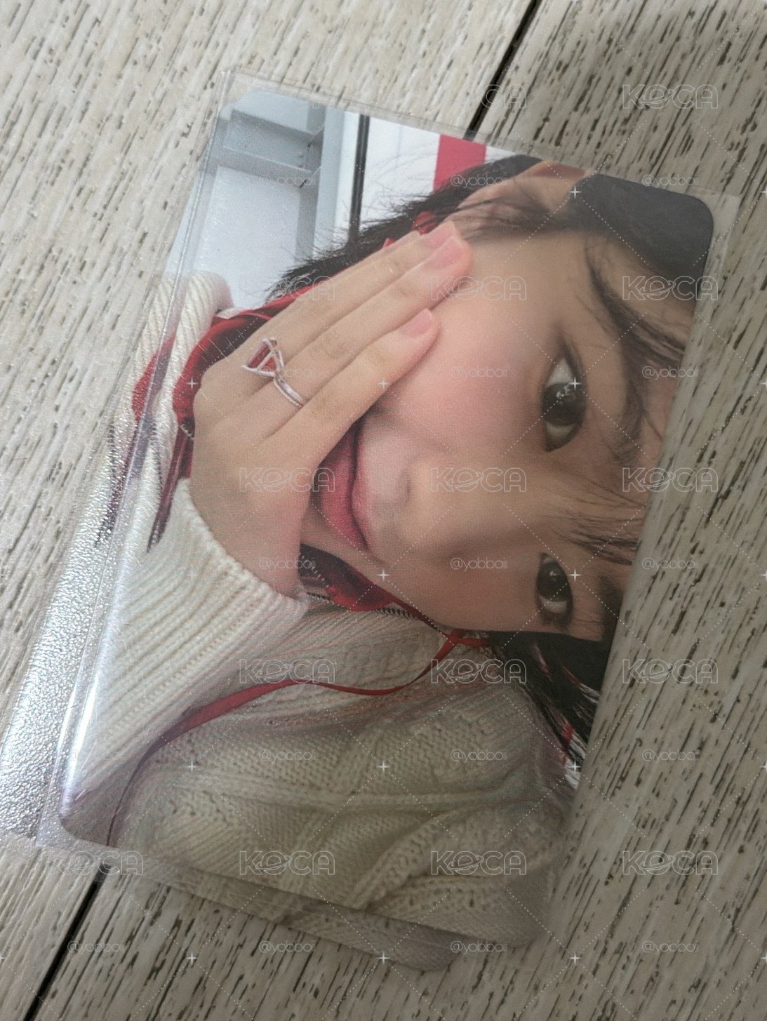 萌萌捧臉安