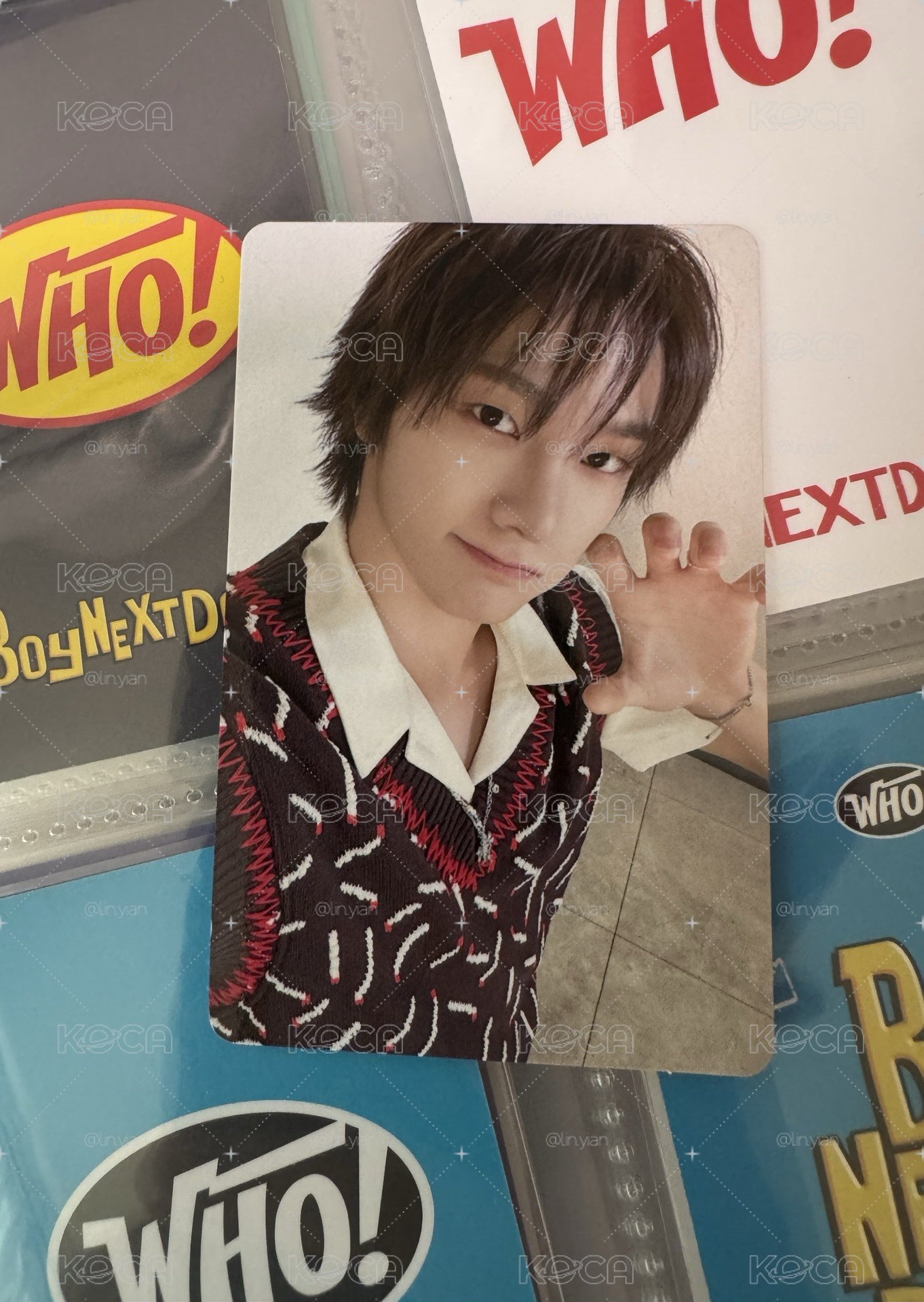 💗BOYLIFE 專輯卡 Limited B版 1