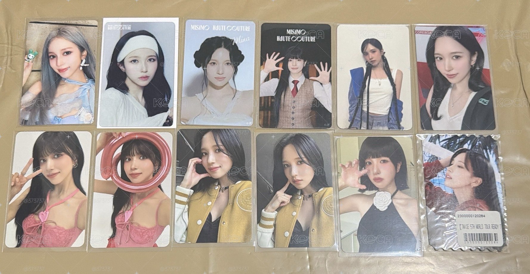 TWICE 南卡12張