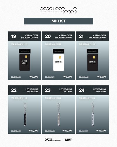 BIGBANG 20週年主展覽 周邊代購