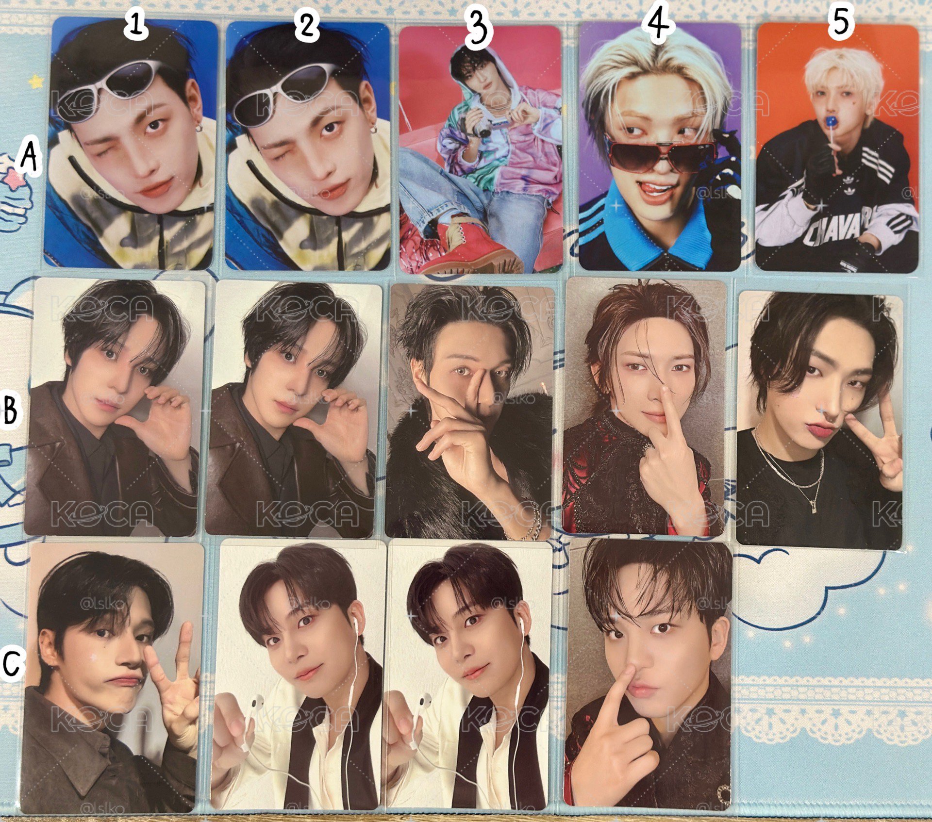 Ateez 一些些美麗紙片