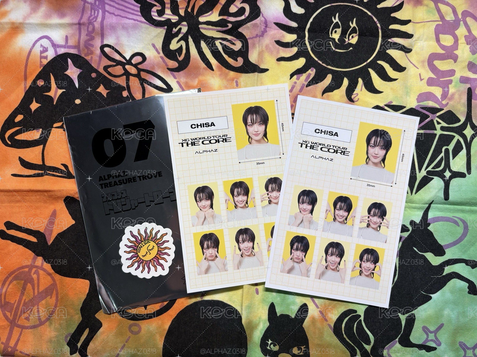 ☀️ALPHAZ TREASURE TROVE 07 CHISA證件照set