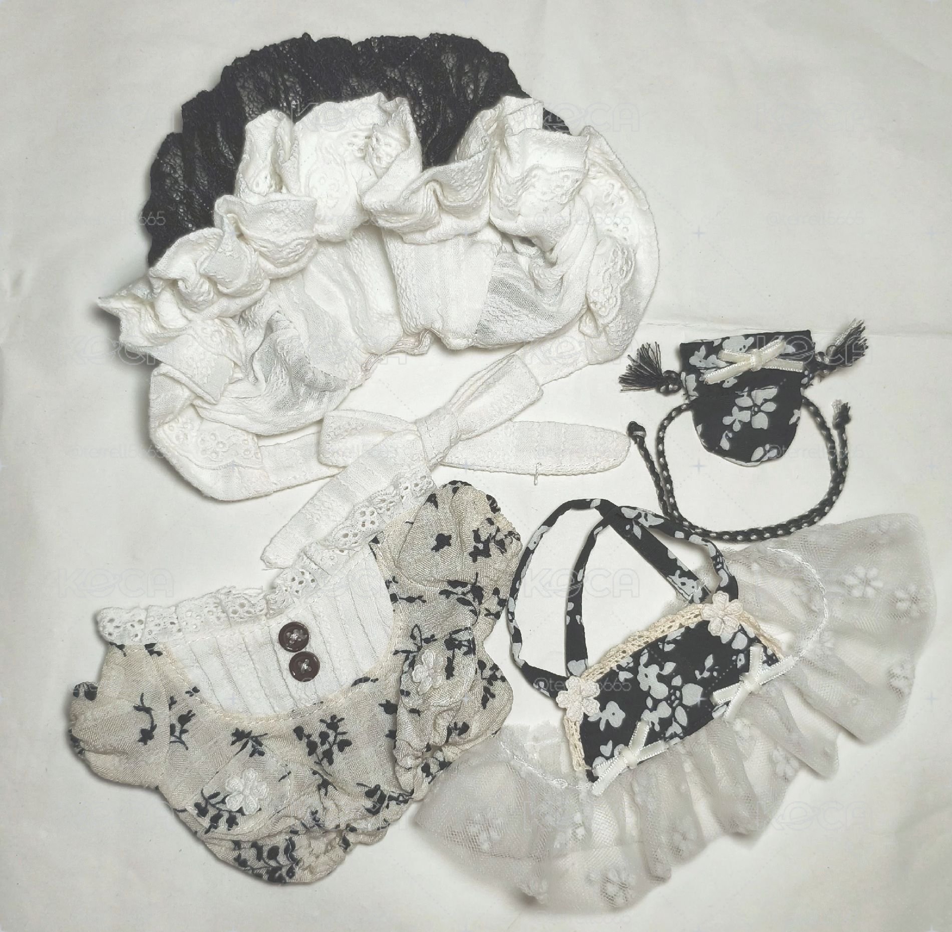 20cm 娃衣 棉花娃