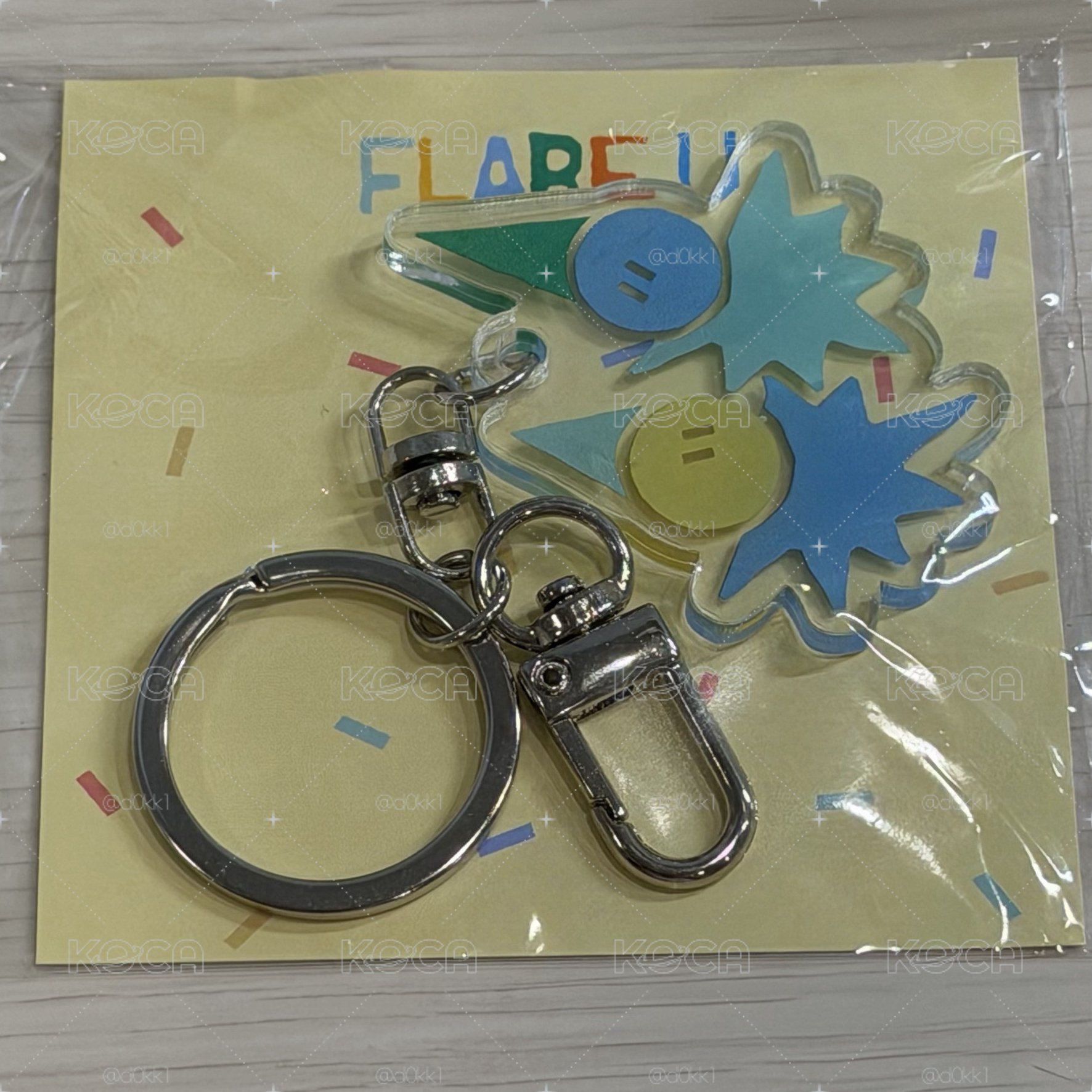 FLARE U YOUTU ERROR 打歌鑰匙圈