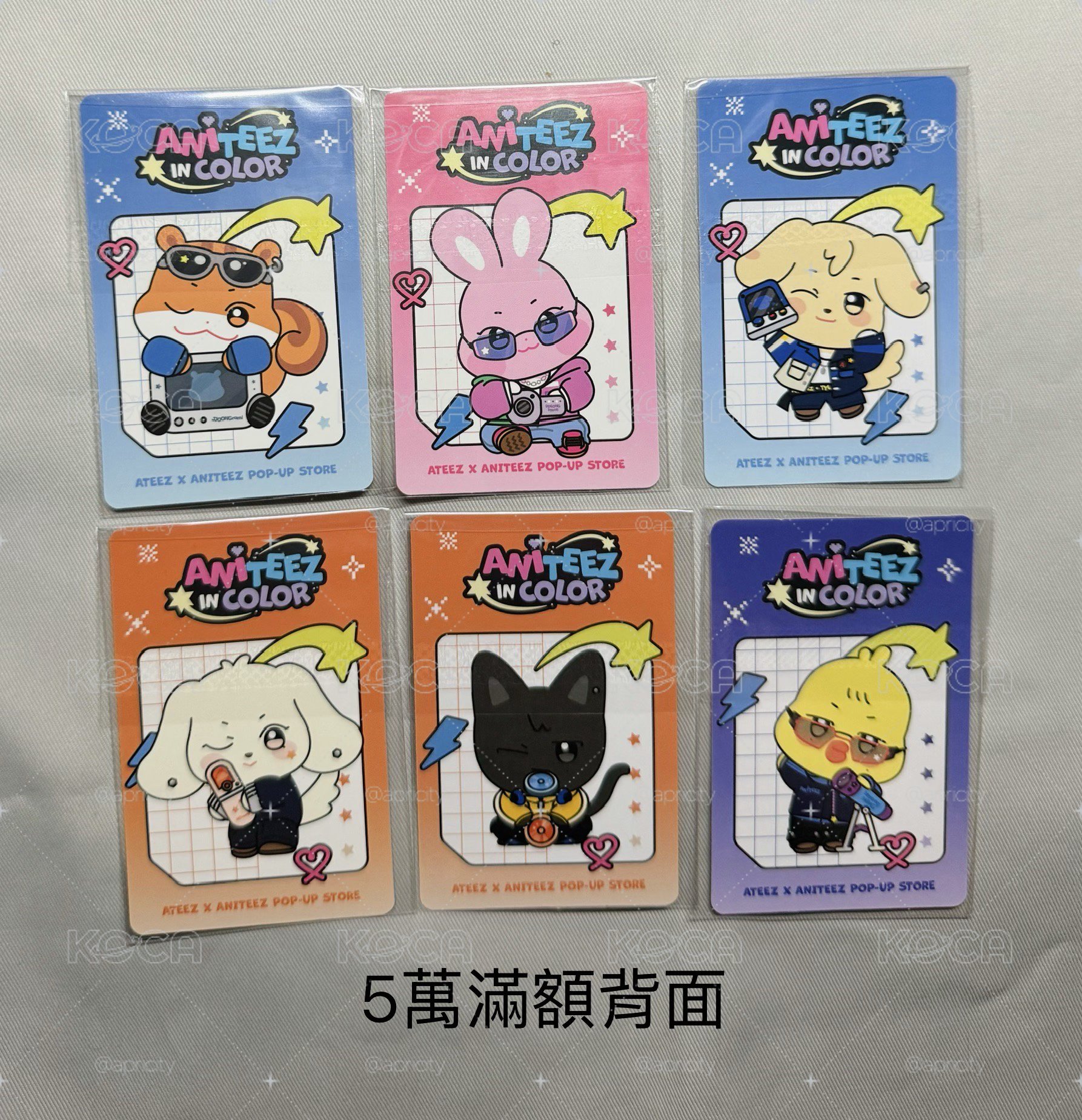 ANITEEZ IN COLOR 入場卡 / 場限卡 第一週