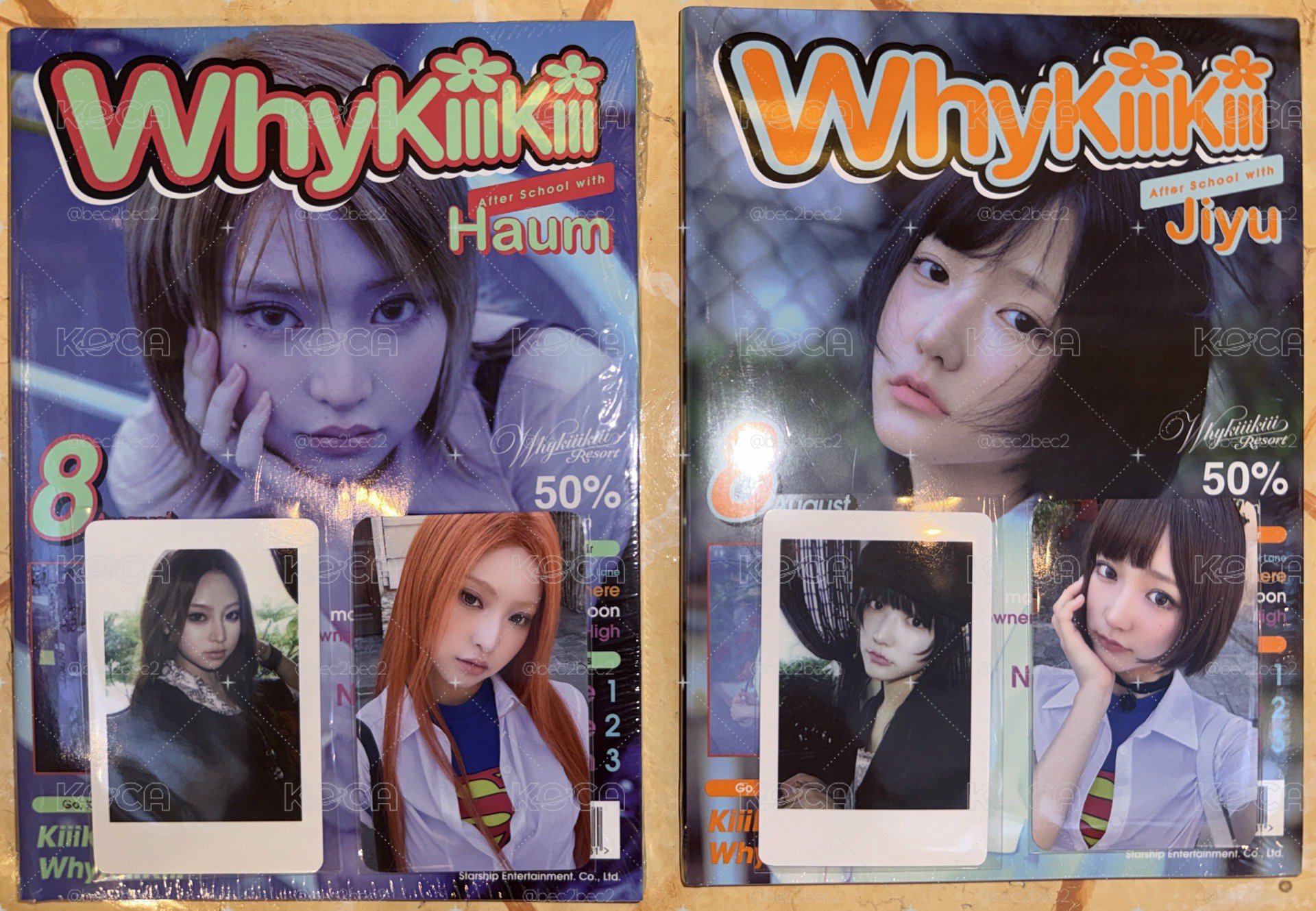未拆專+wm幸運卡&拍立得 分成員套出