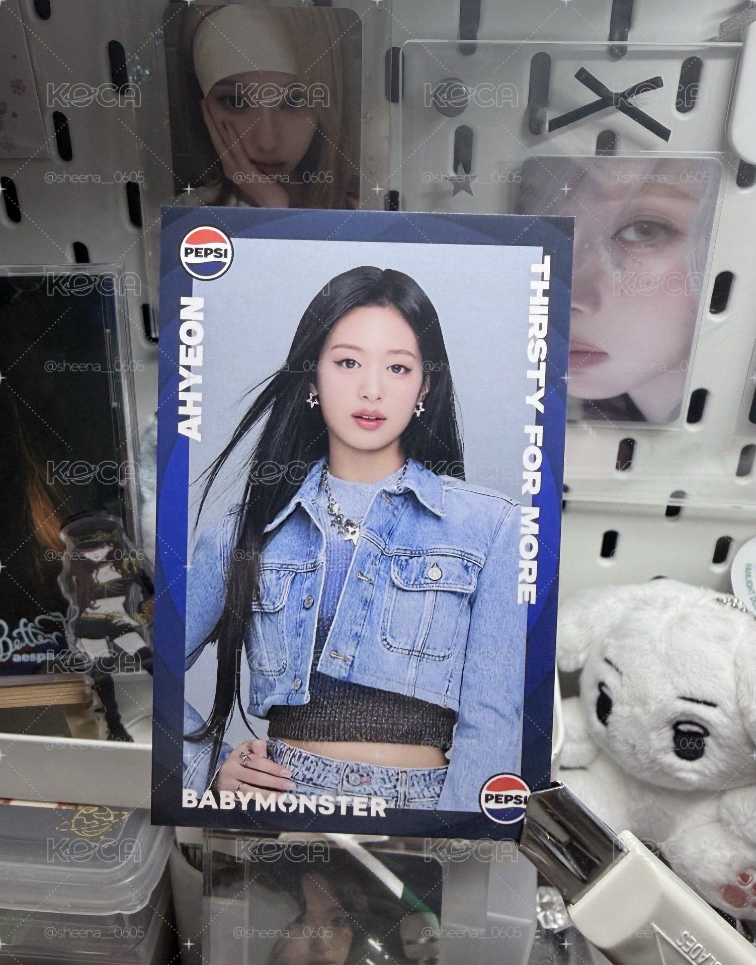百事可樂代言卡Ahyeon