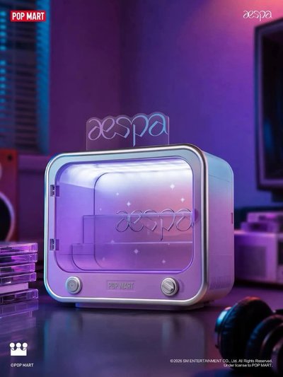 aespa 泡泡瑪特展示盒
