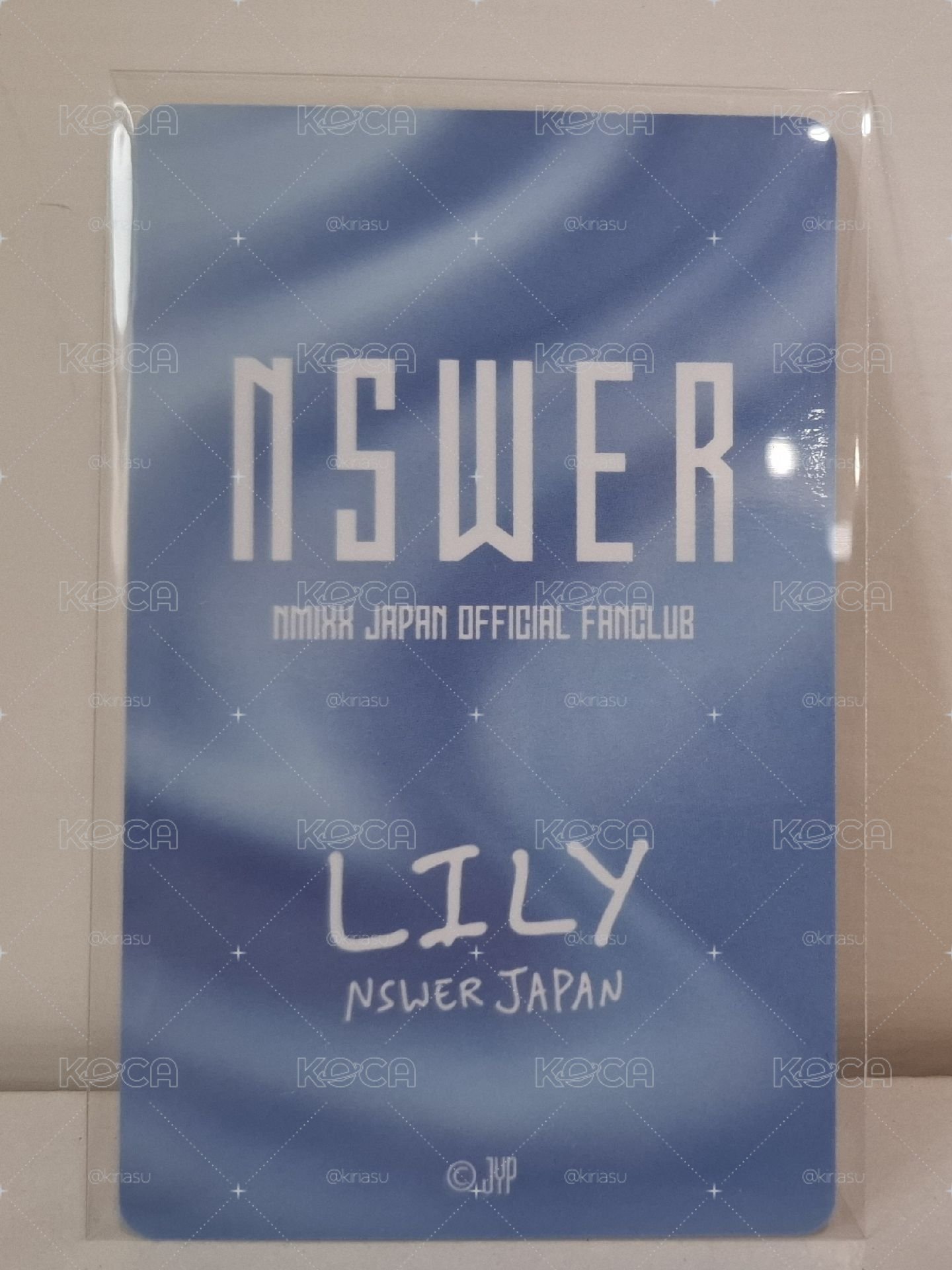 日本會員禮卡莉