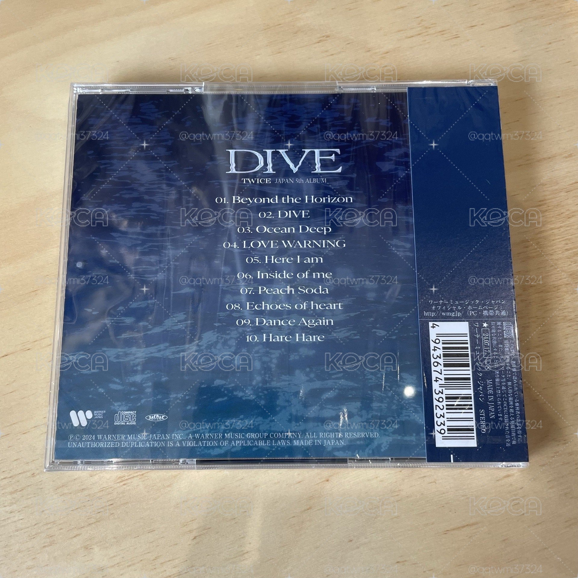 《現貨》全新未拆 DIVE彩瑛個人盤