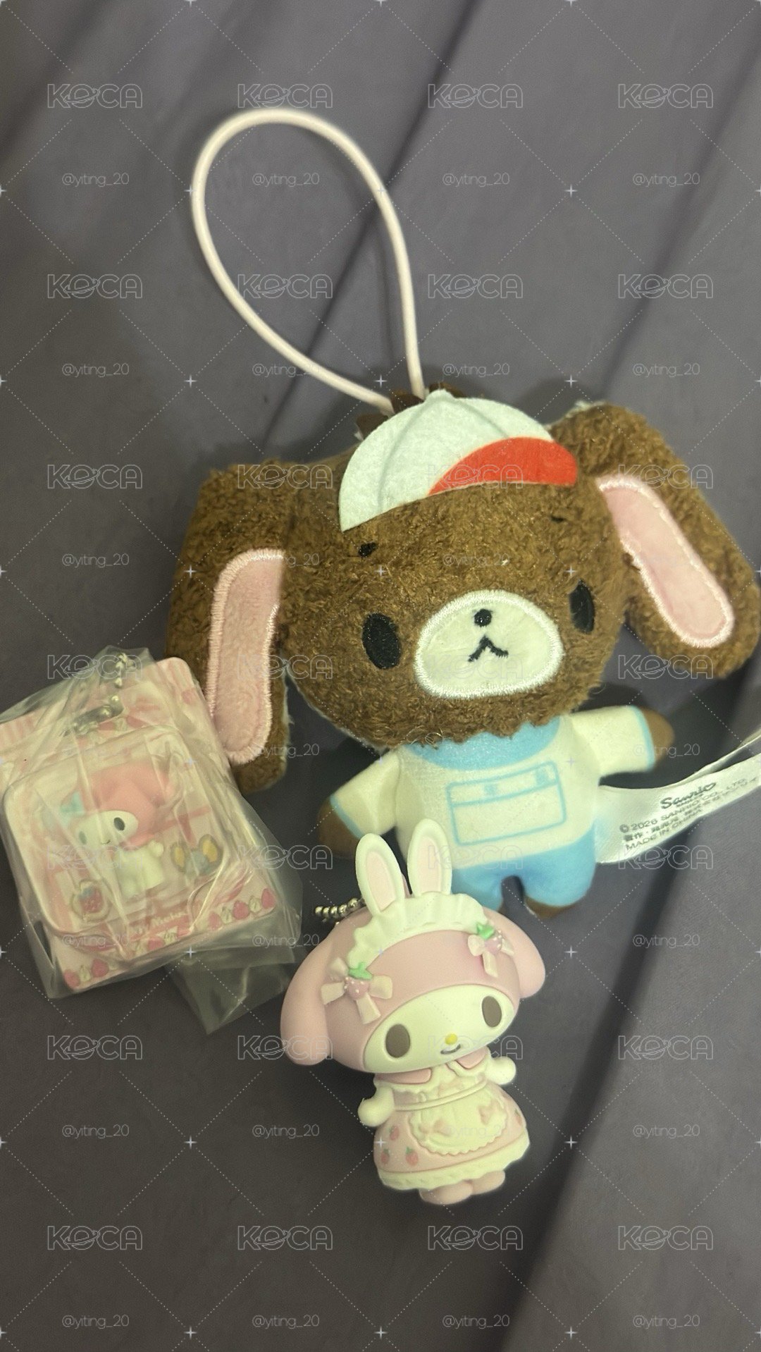 美樂蒂 盛裝盲盒 扭蛋 蜜糖邦尼