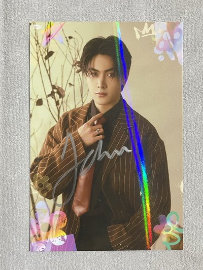 Joong親簽 2026三月書展明信片