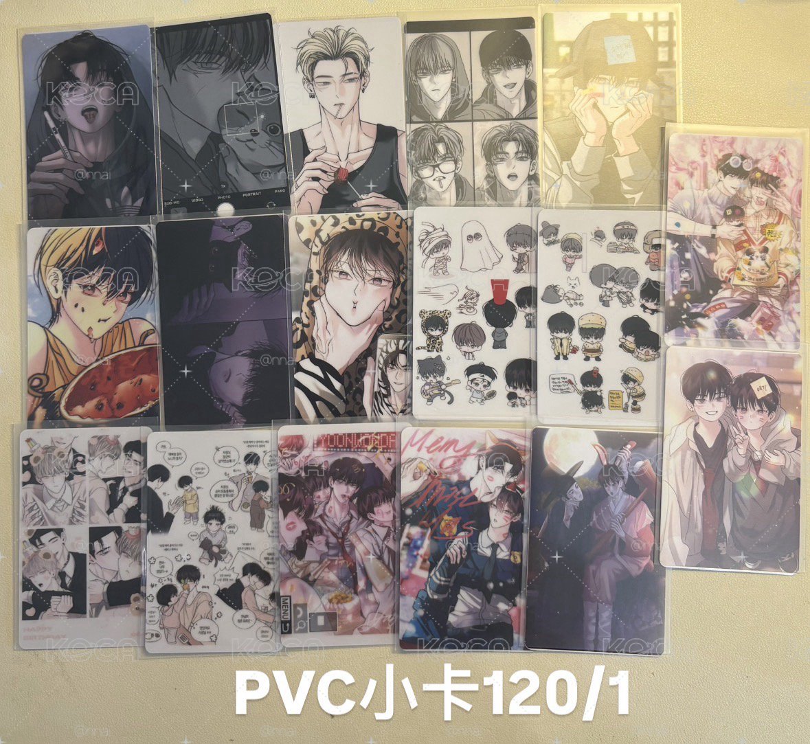 韓漫pvc小卡