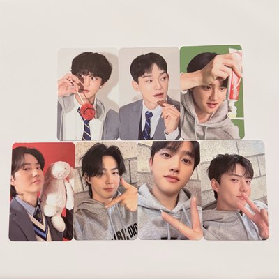 EXO 2024年曆隨機卡 B版