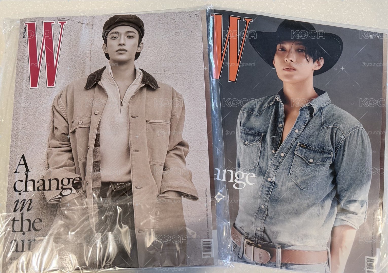 碩珉 W Korea 雜誌