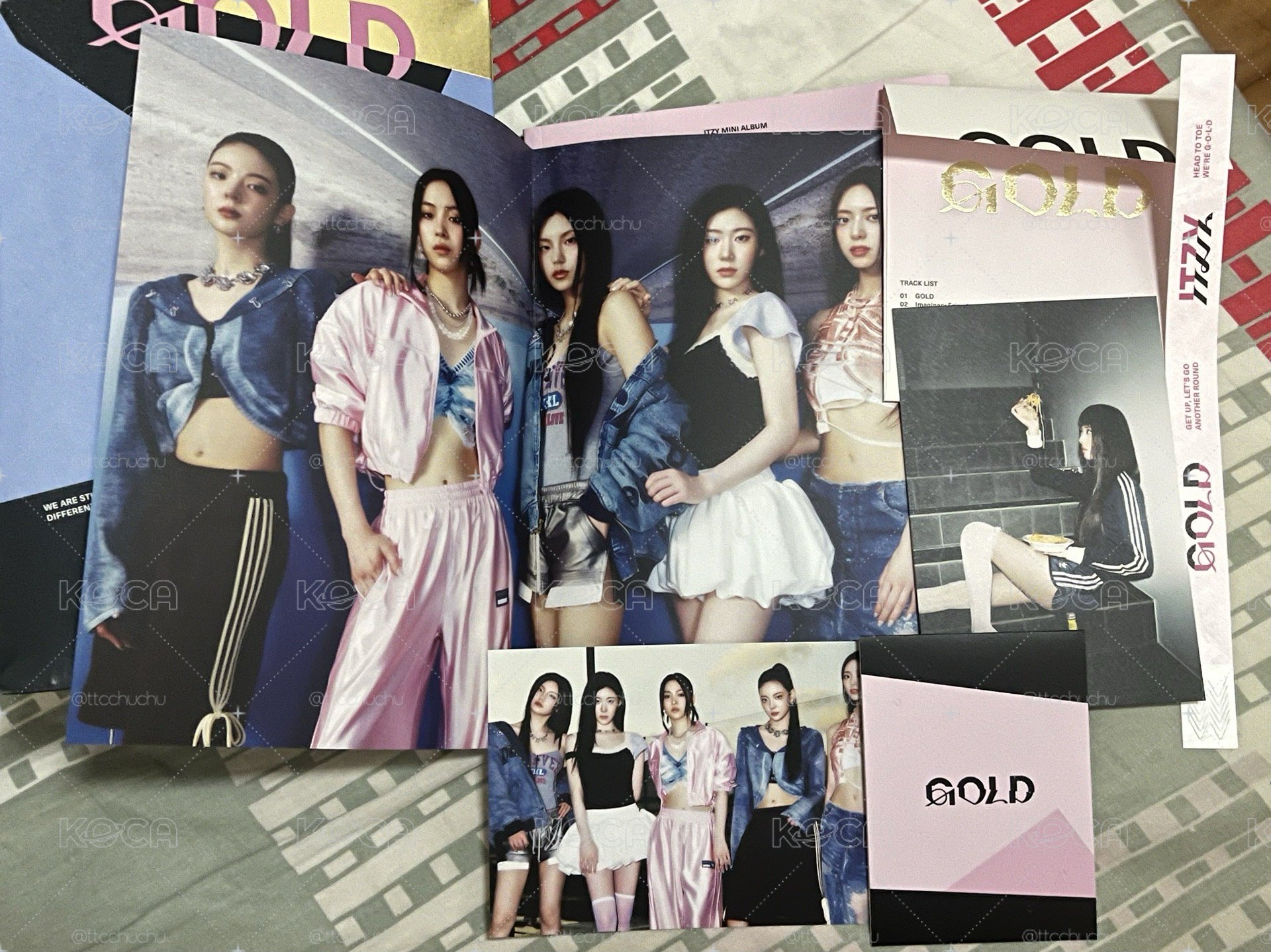 ITZY GOLD藍版空專