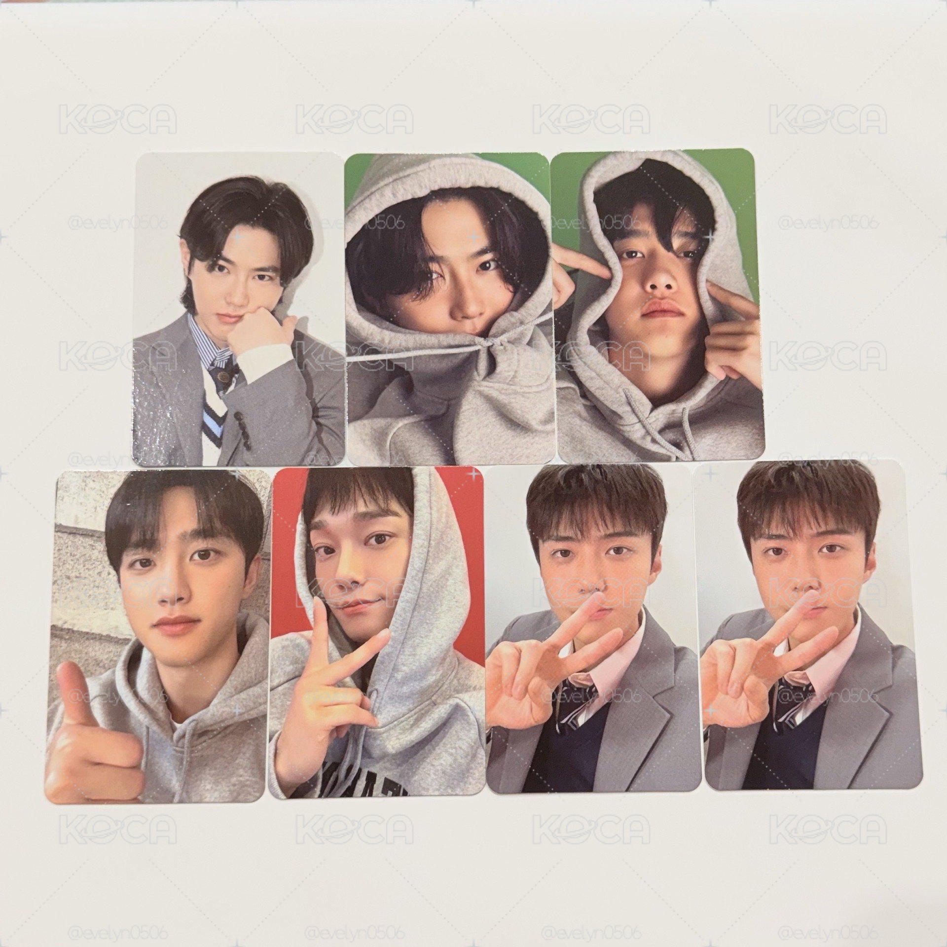 EXO 2024年曆隨機卡 A版