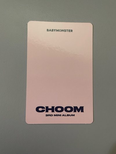 （CHOOM）單封 專輯卡