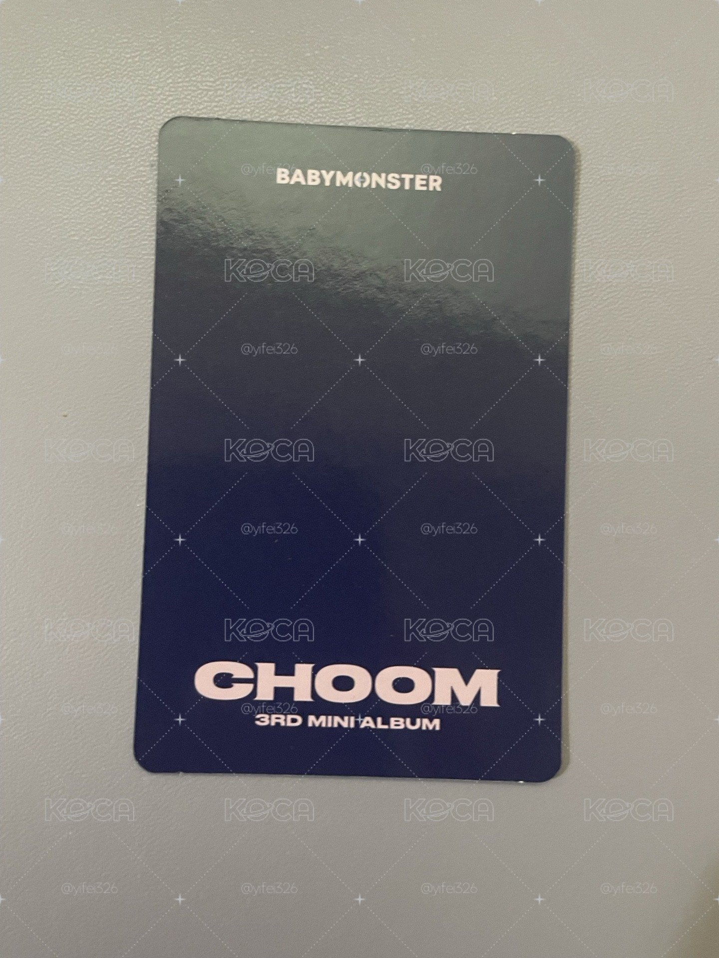 （CHOOM）單封 專輯卡