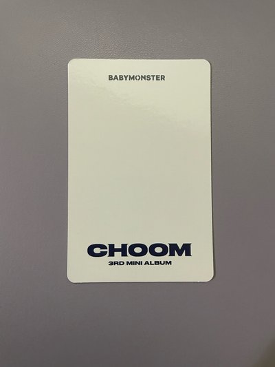 （CHOOM）單封 專輯卡