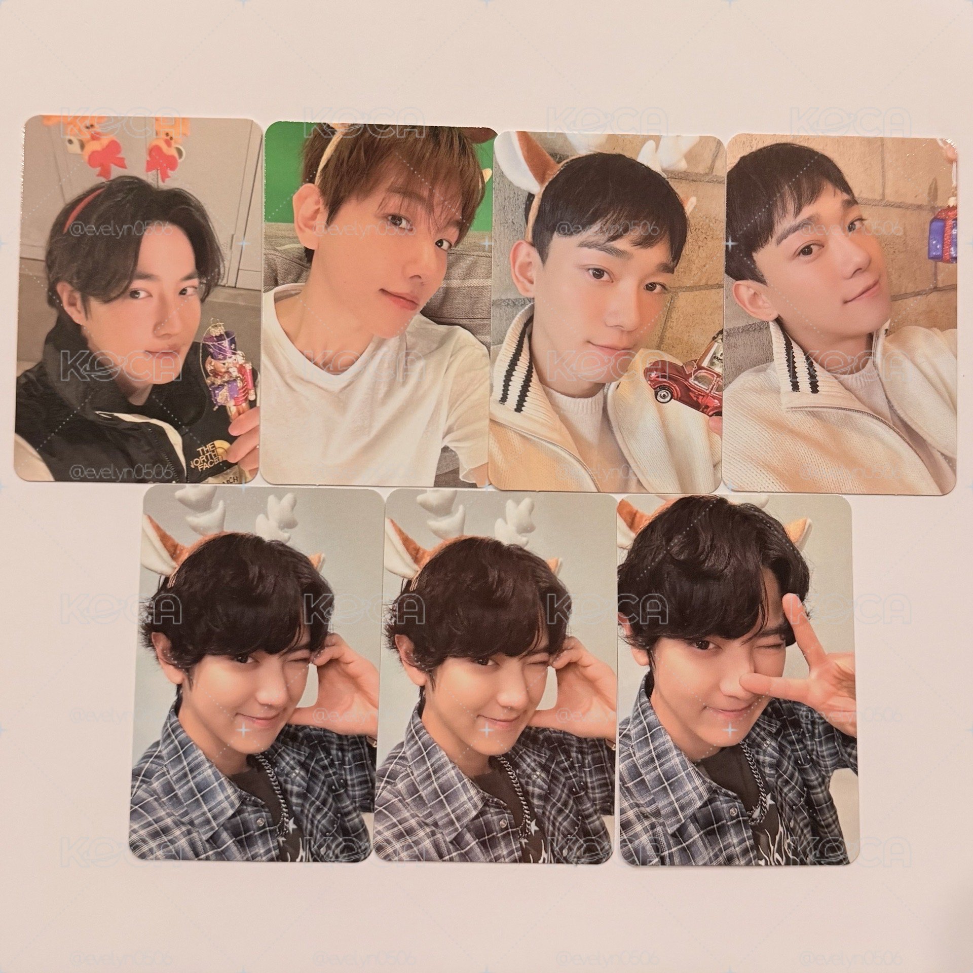  EXO 2023聖誕隨機卡