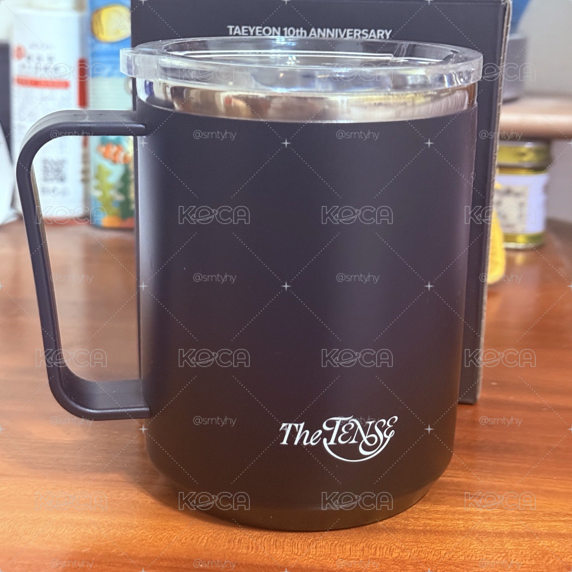 The TENSE保溫杯含卡