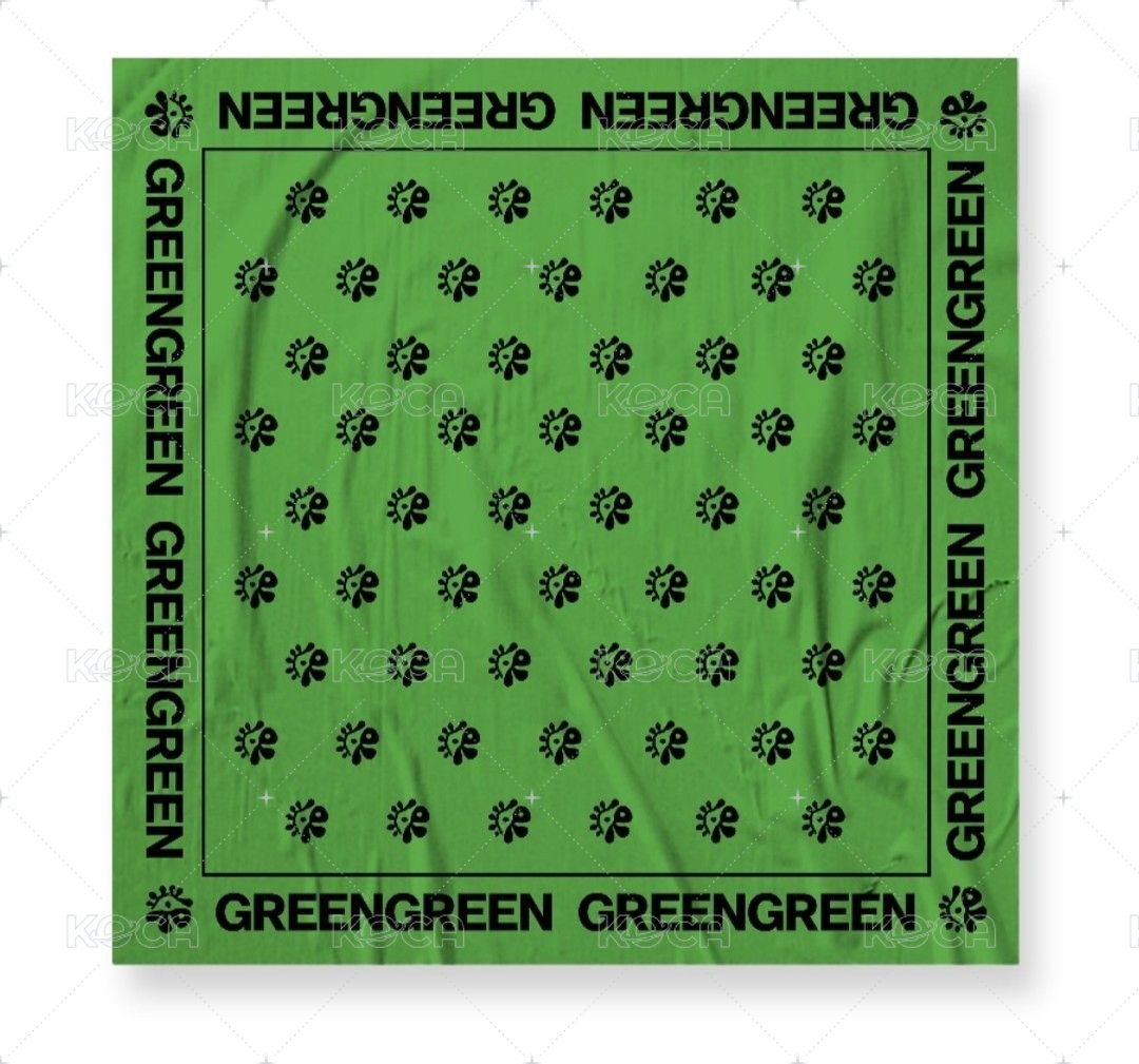 CORTIS Greengreen & Redred Kpop Nara Bandanas 頭巾