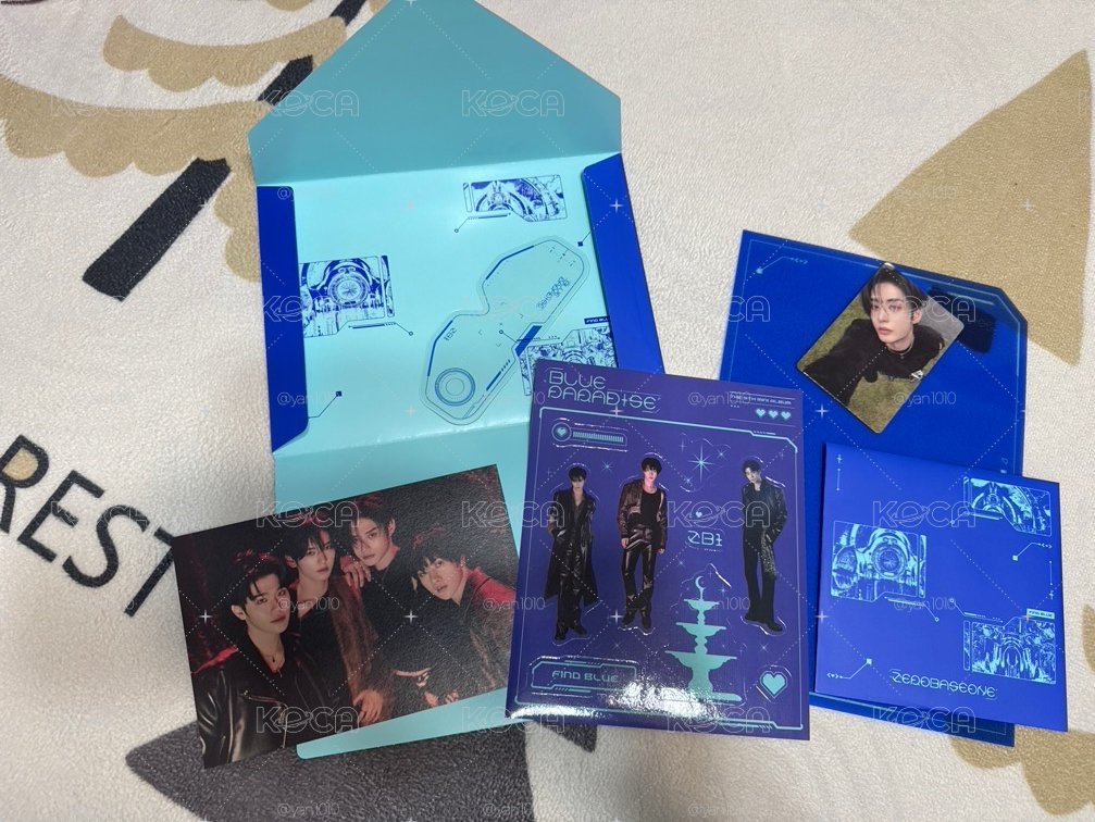 （已拆專）ZEROBASEONE The 5 Mini Album BLUE PARADISE SEEK ver.