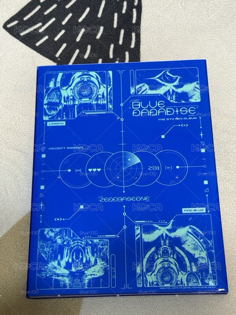 （已拆專）ZEROBASEONE The 5 Mini Album BLUE PARADISE SEEK ver.