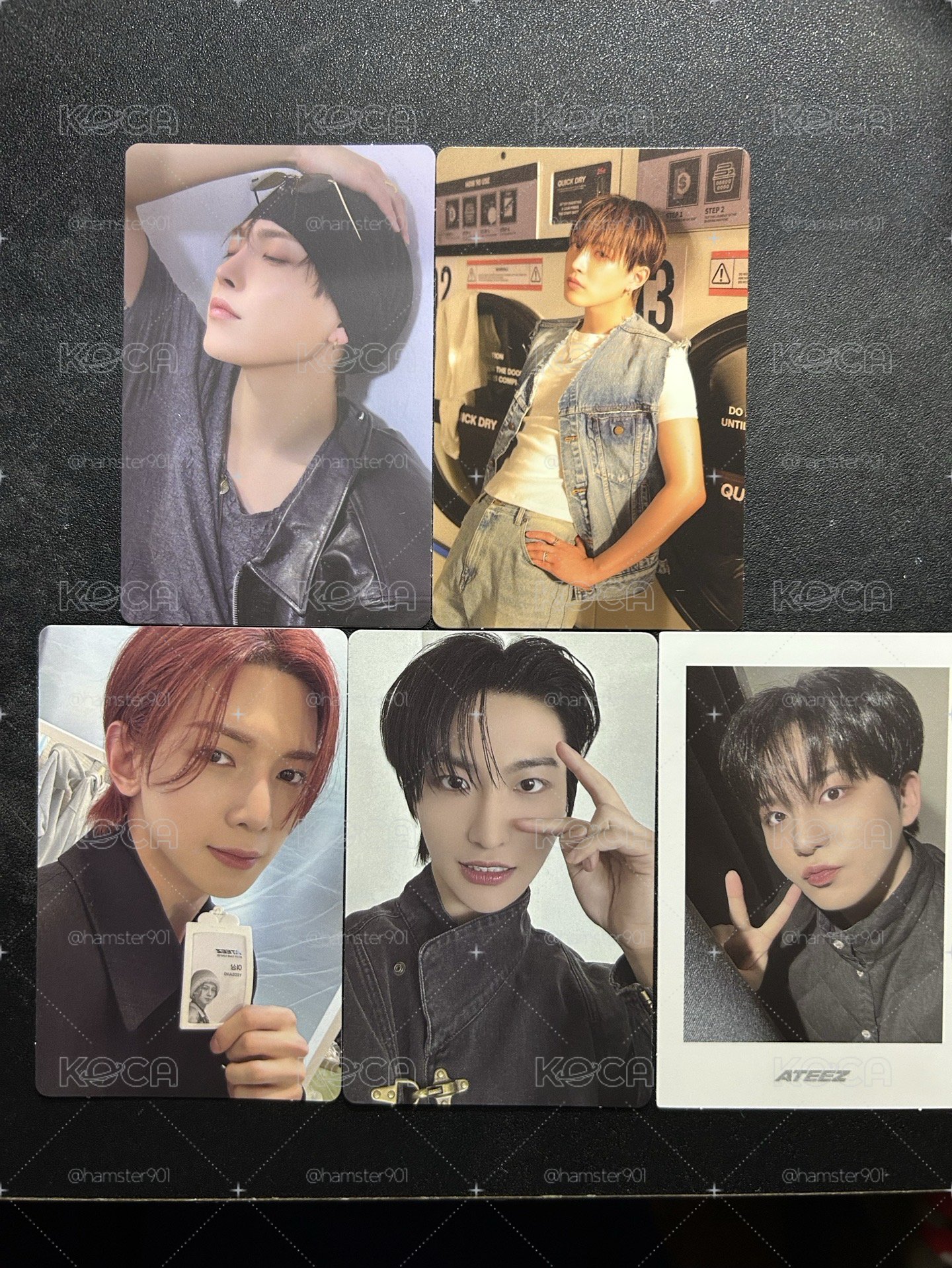 ATEEZ 鍾尚掛飾+小包