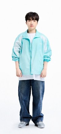 2024藍色會員風衣（size:1/2)