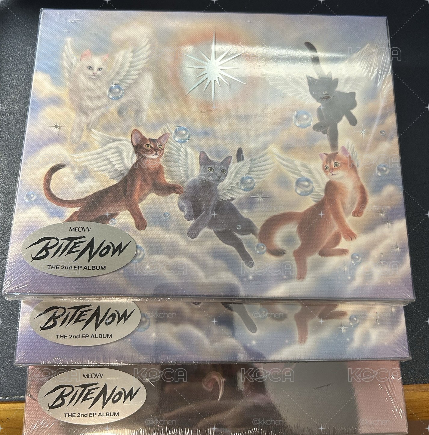 Meovv 2nd ep bite now 專輯 Angel, beast 版本