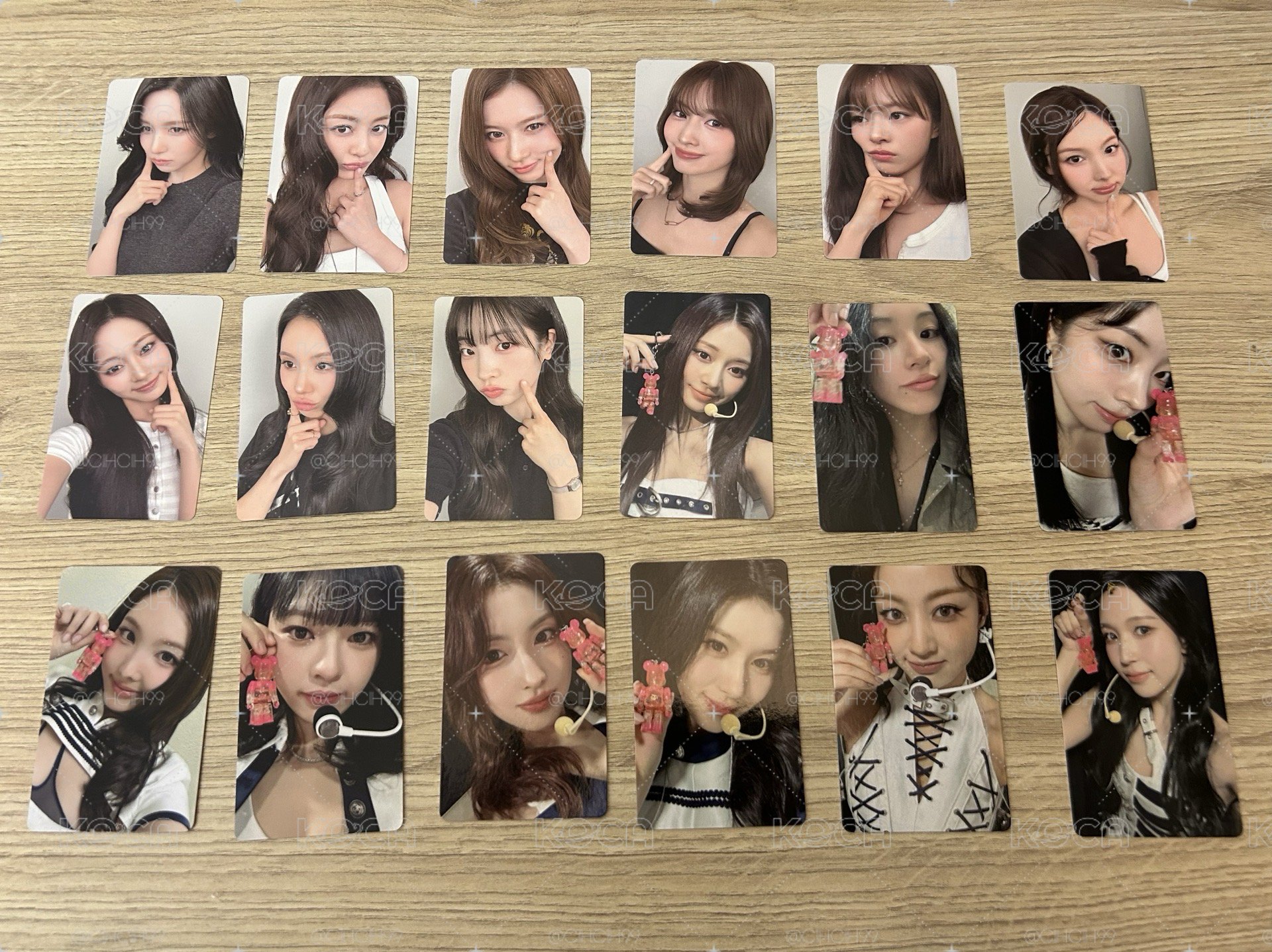 TWICE 小可 安可場 DAY3小卡 庫柏力克熊 小卡 